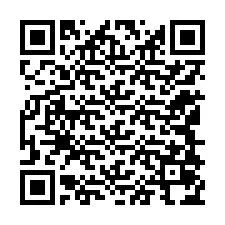 QR код за телефонен номер +12148074136