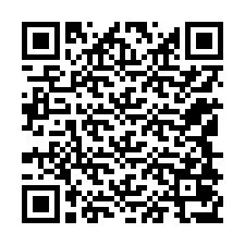 QR-koodi puhelinnumerolle +12148077163