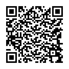 Codice QR per il numero di telefono +12148094606
