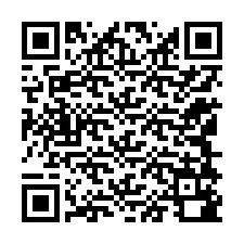 Codice QR per il numero di telefono +12148180436