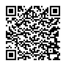 Kode QR untuk nomor Telepon +12148234308