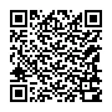 Código QR para número de teléfono +12148300851