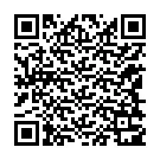 QR-код для номера телефона +12148301462