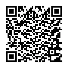 Código QR para número de teléfono +12148302875