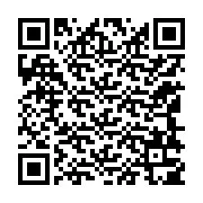 Código QR para número de teléfono +12148305506