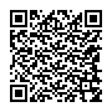 Código QR para número de teléfono +12148354086