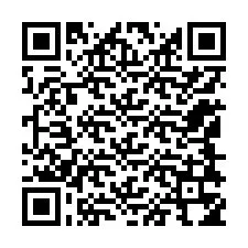 QR-код для номера телефона +12148354087