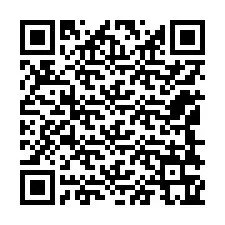 Código QR para número de teléfono +12148365417