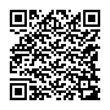 Código QR para número de teléfono +12148383496