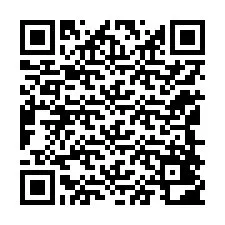 QR-koodi puhelinnumerolle +12148402646