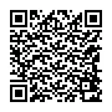 QR Code สำหรับหมายเลขโทรศัพท์ +12148422646