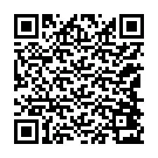 Kode QR untuk nomor Telepon +12148423394