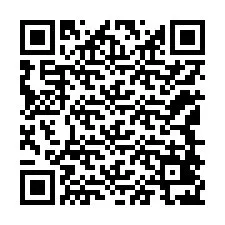 Codice QR per il numero di telefono +12148427421