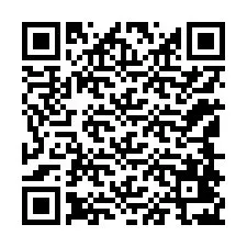 QR Code สำหรับหมายเลขโทรศัพท์ +12148427581