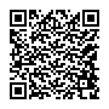 QR код за телефонен номер +12148428579