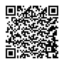 QR-code voor telefoonnummer +12148428580