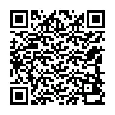 Código QR para número de teléfono +12148430207