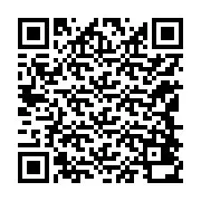 Código QR para número de telefone +12148430262