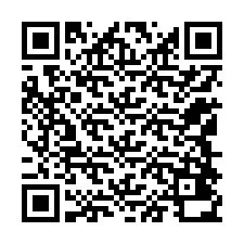 Kode QR untuk nomor Telepon +12148430263