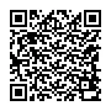 QR kód a telefonszámhoz +12148430416