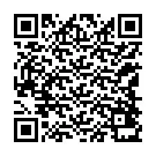 QR-Code für Telefonnummer +12148431690