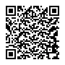 Kode QR untuk nomor Telepon +12148434830