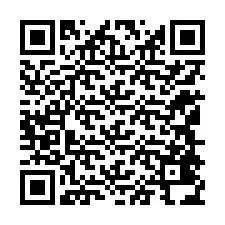 Kode QR untuk nomor Telepon +12148434972