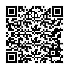 Código QR para número de teléfono +12148435895