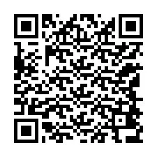 QR-koodi puhelinnumerolle +12148436094