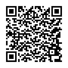 QR-code voor telefoonnummer +12148436354