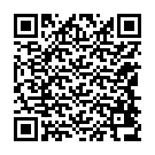 QR код за телефонен номер +12148436566