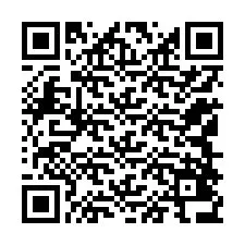 QR-код для номера телефона +12148436633