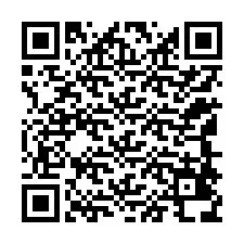 Codice QR per il numero di telefono +12148438404