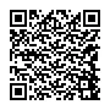 QR-koodi puhelinnumerolle +12148441622