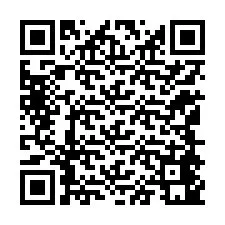 QR-код для номера телефона +12148441892