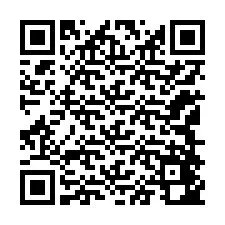 Codice QR per il numero di telefono +12148442635