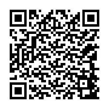 Código QR para número de telefone +12148443409