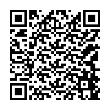 Código QR para número de teléfono +12148445531