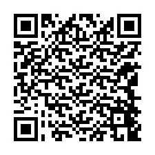 QR Code สำหรับหมายเลขโทรศัพท์ +12148449622