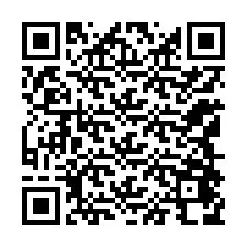 Código QR para número de teléfono +12148478363