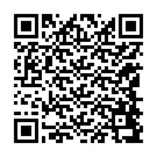 QR-код для номера телефона +12148497592