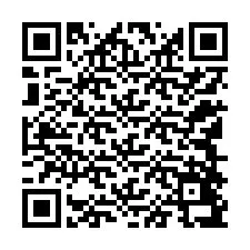 Codice QR per il numero di telefono +12148497638