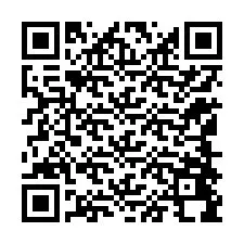 Código QR para número de teléfono +12148498382