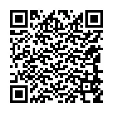 QR код за телефонен номер +12148558006