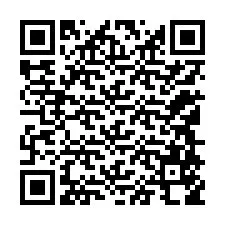 QR-koodi puhelinnumerolle +12148558579