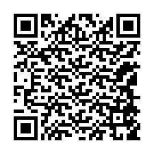 Código QR para número de teléfono +12148559875