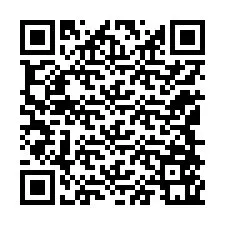 QR-Code für Telefonnummer +12148561366