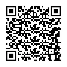 QR-koodi puhelinnumerolle +12148564055