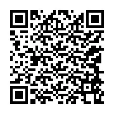 QR Code สำหรับหมายเลขโทรศัพท์ +12148568838