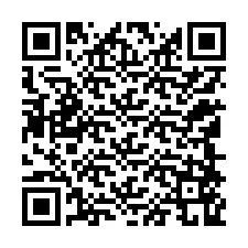 Kode QR untuk nomor Telepon +12148569218